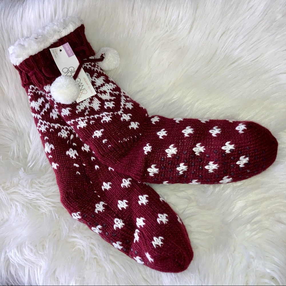 Gilligan & O’Malley slipper socks